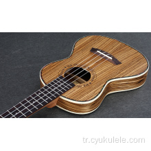 Üst düzey Zebra Ahşap Ukulele